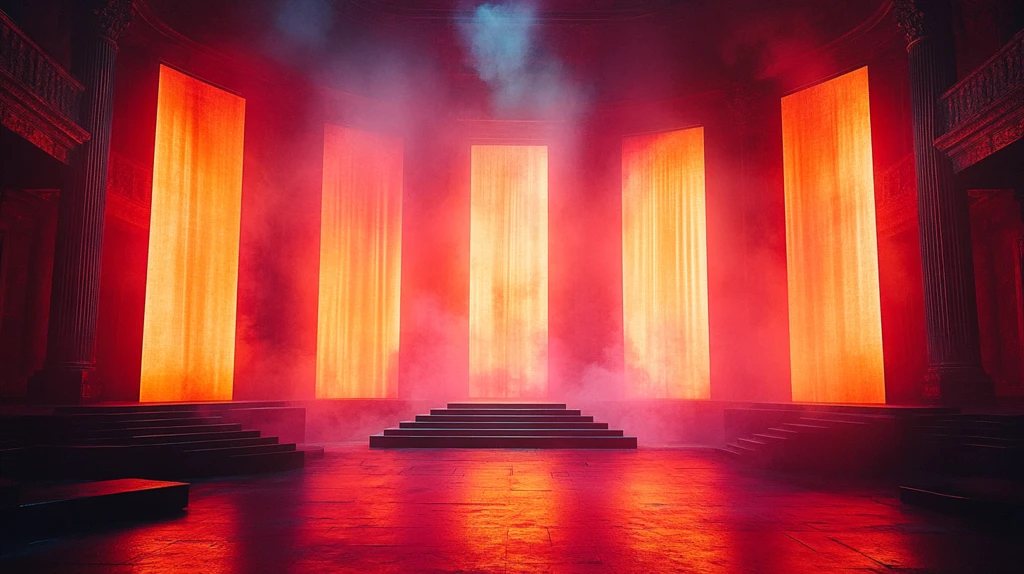 垂直屏幕舞台效果