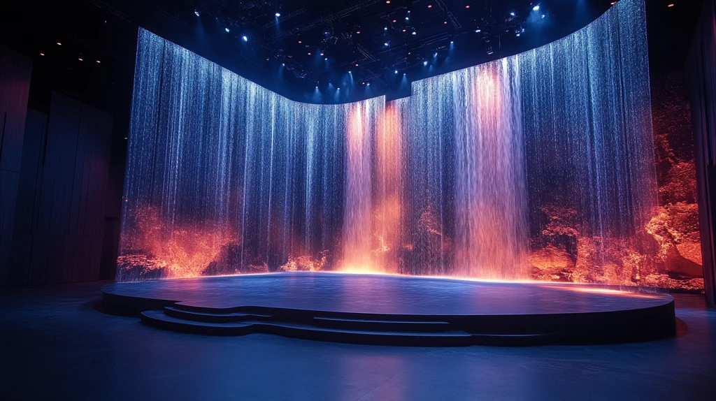 垂直屏幕舞台效果