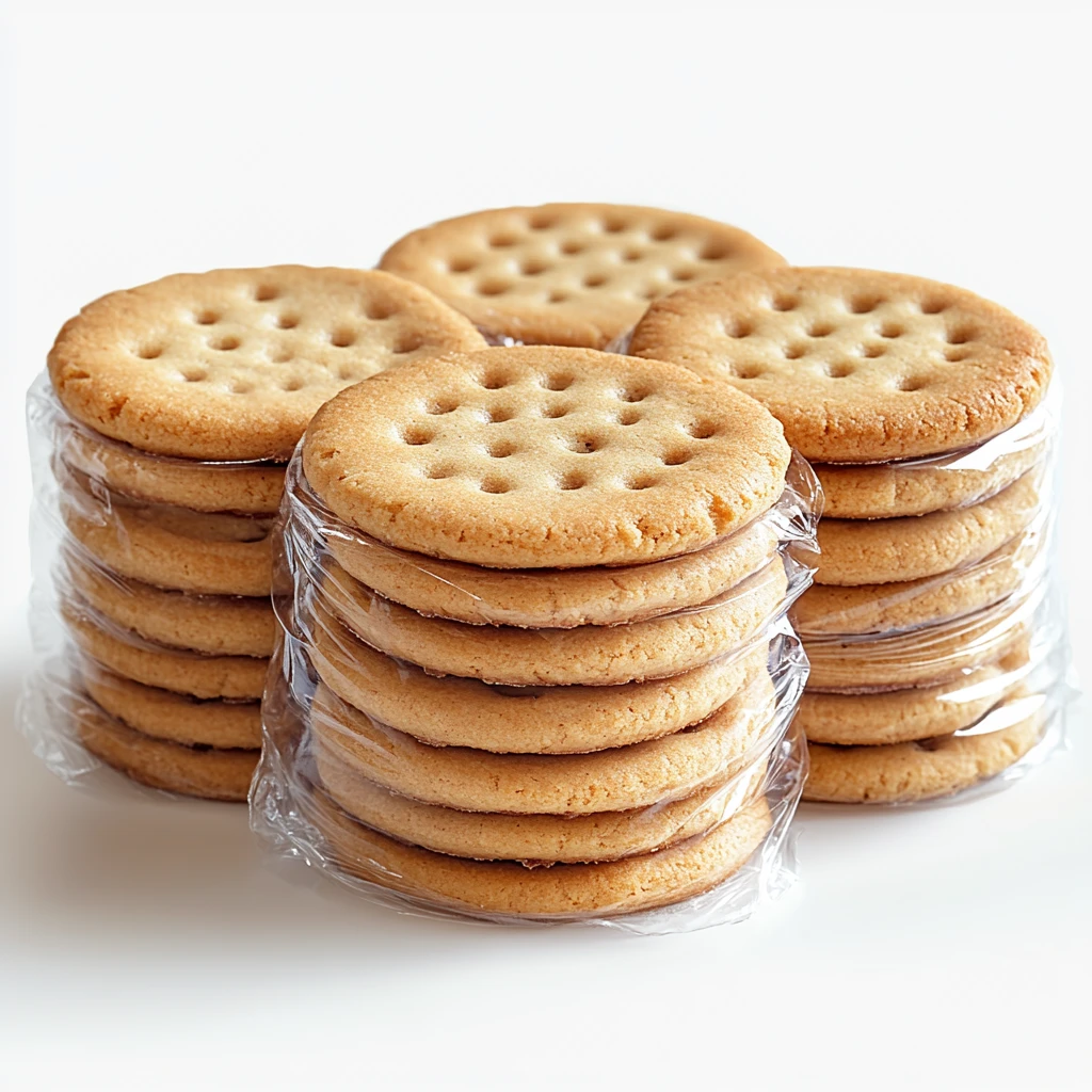 完美圆形花生酱饼干