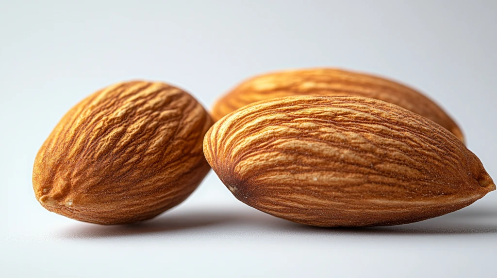 杏仁特写
