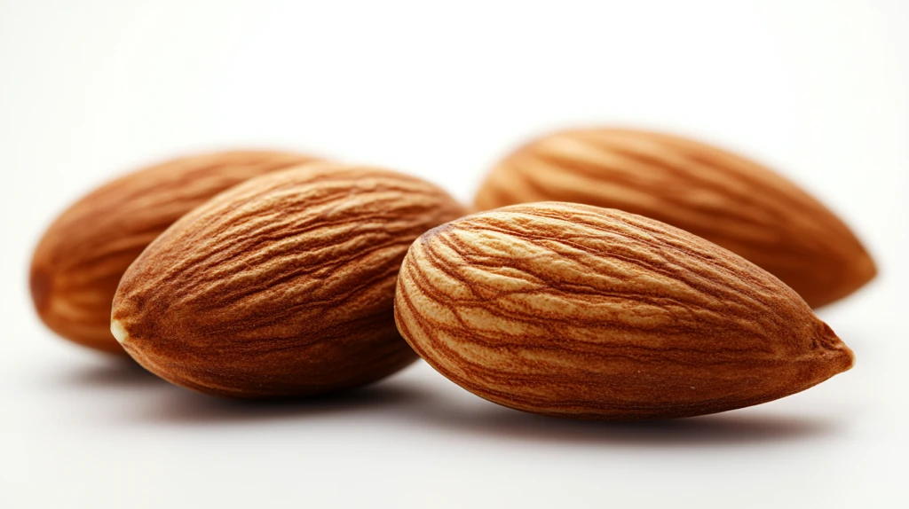 杏仁特写