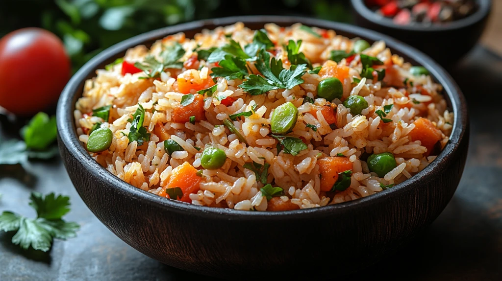 印度蔬菜香米饭