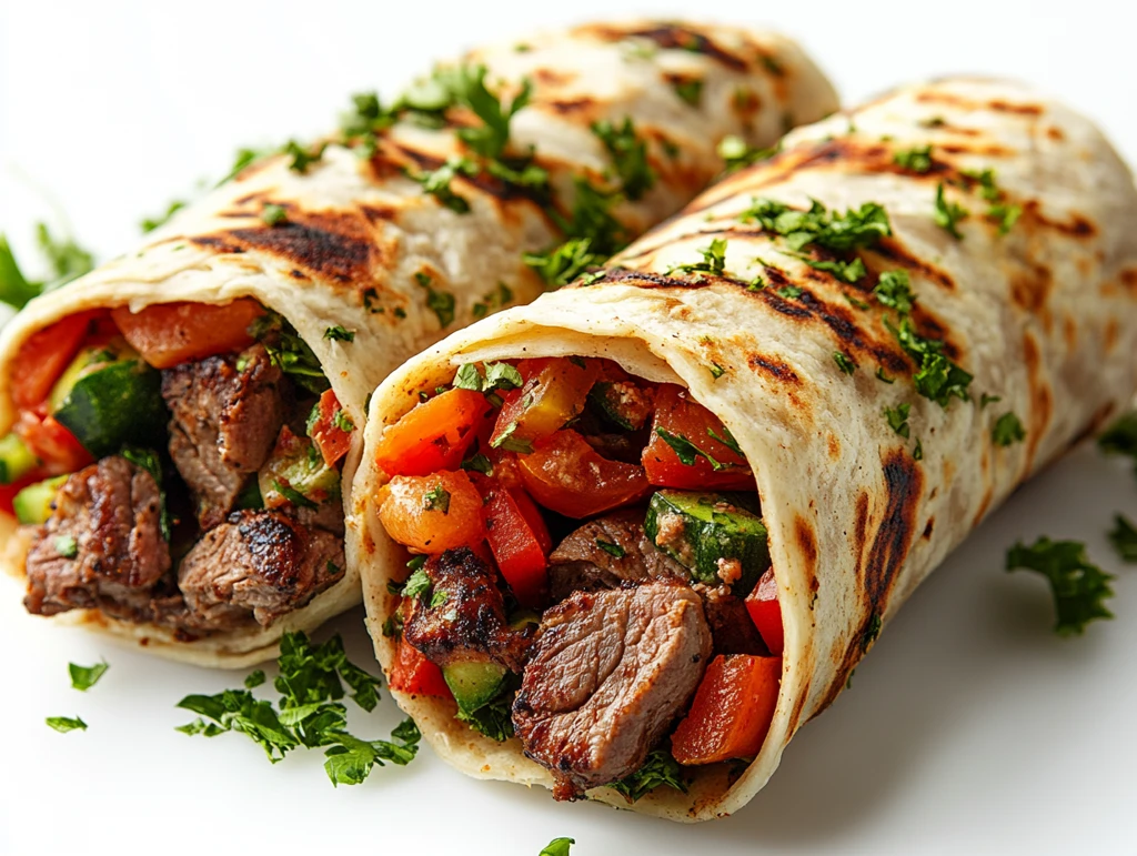 小份沙威玛肉蔬菜拼盘