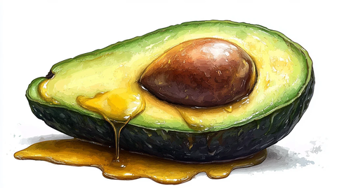 牛油果种子滴油