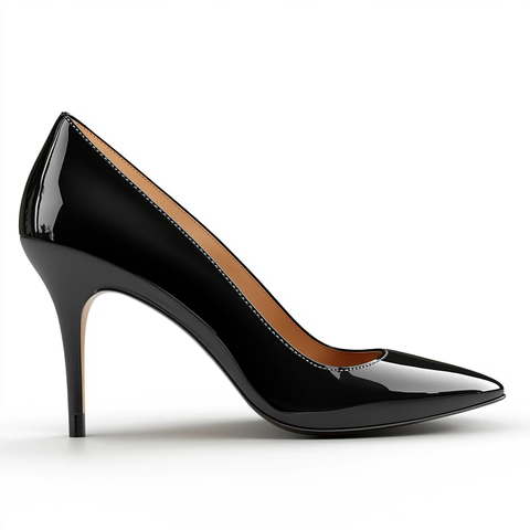 黑色高跟鞋透明背景