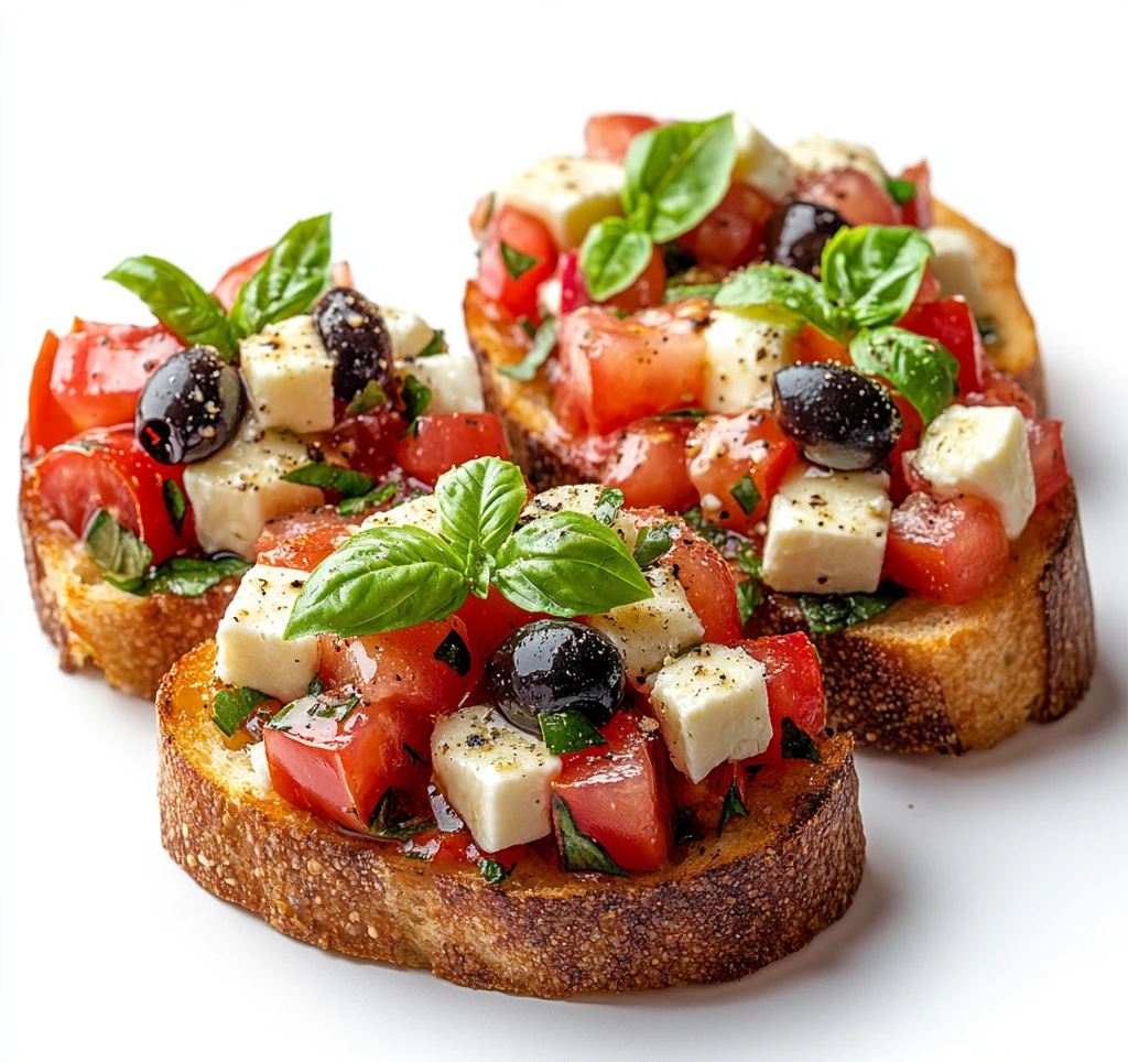 番茄莫扎里拉橄榄意式三明治