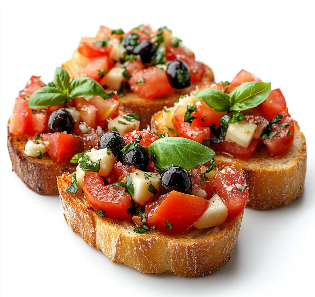 番茄莫扎里拉橄榄意式三明治