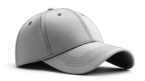 白色背景棒球帽