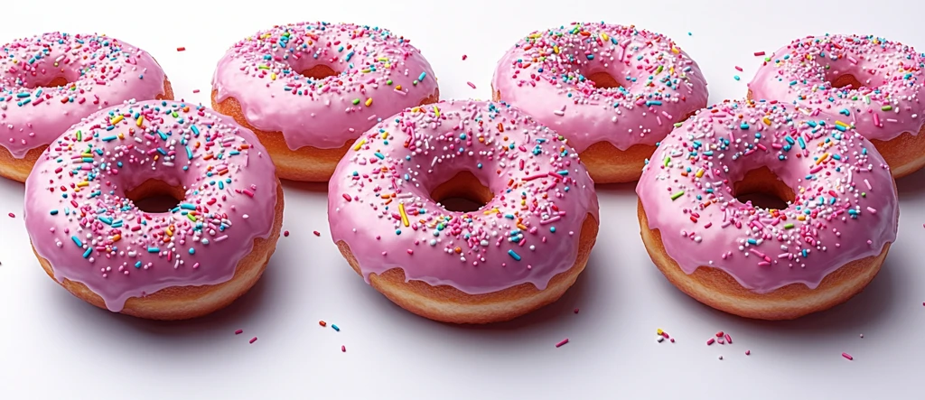 粉色甜甜圈