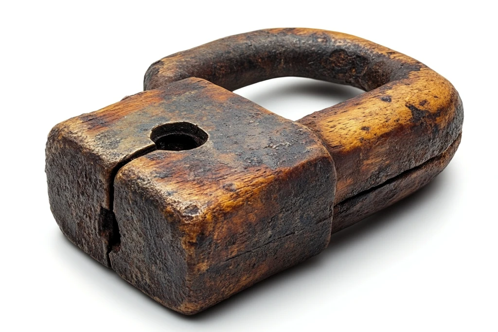 木制挂锁