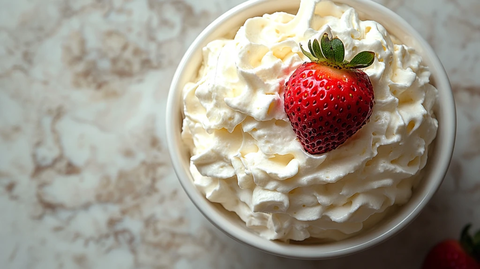 草莓奶油碗