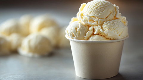 香草冰淇淋纸杯