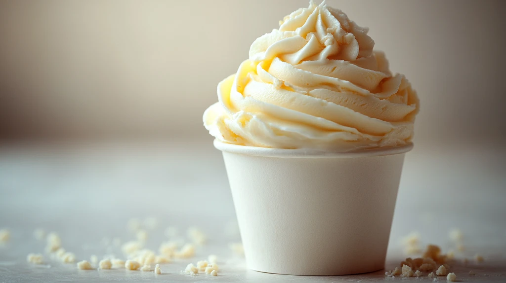 香草冰淇淋纸杯