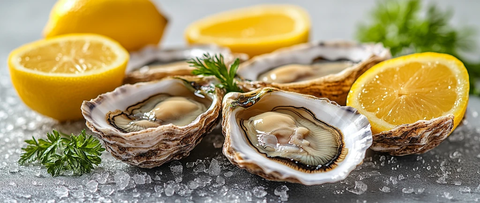 柠檬叶生蚝