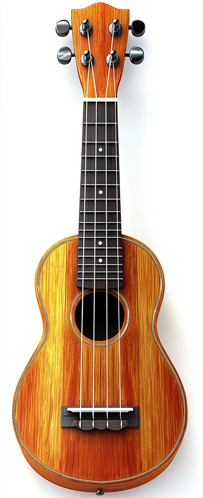 透明背景的尤克里里