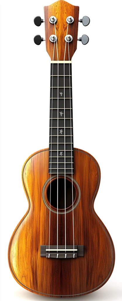 透明背景的尤克里里