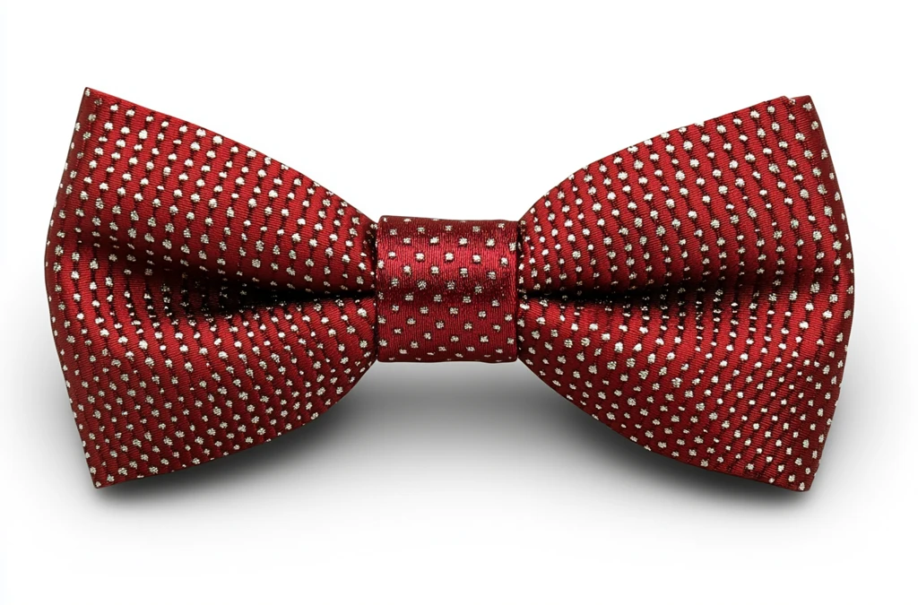 红色领结透明背景