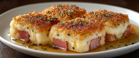 奶油奶酪配火腿