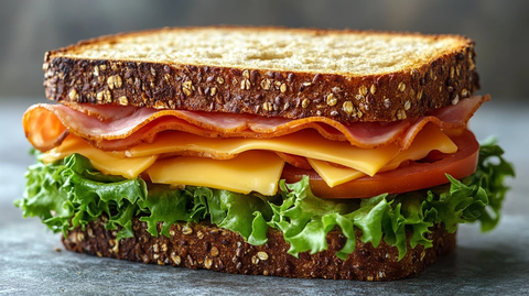 奶酪火腿三明治