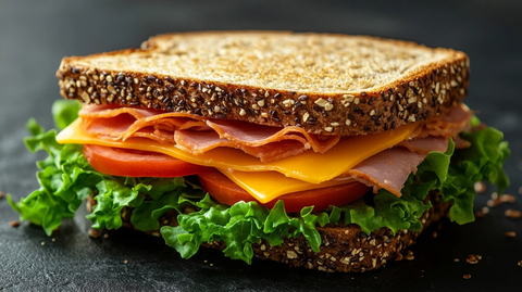 奶酪火腿三明治