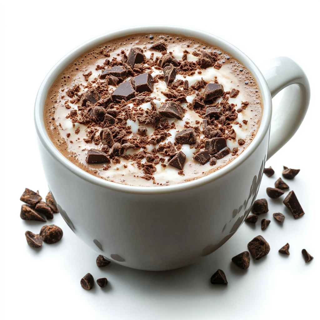 热巧克力牛奶杯