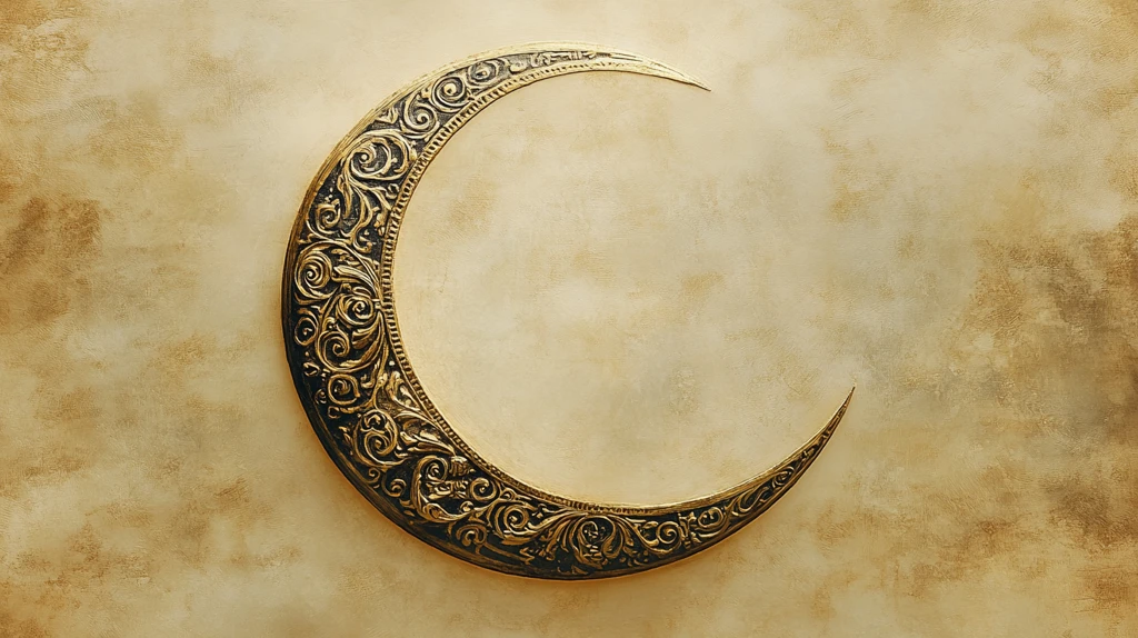 新月阿拉伯装饰图案