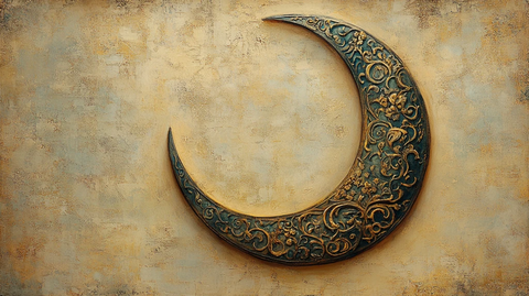 新月阿拉伯装饰图案