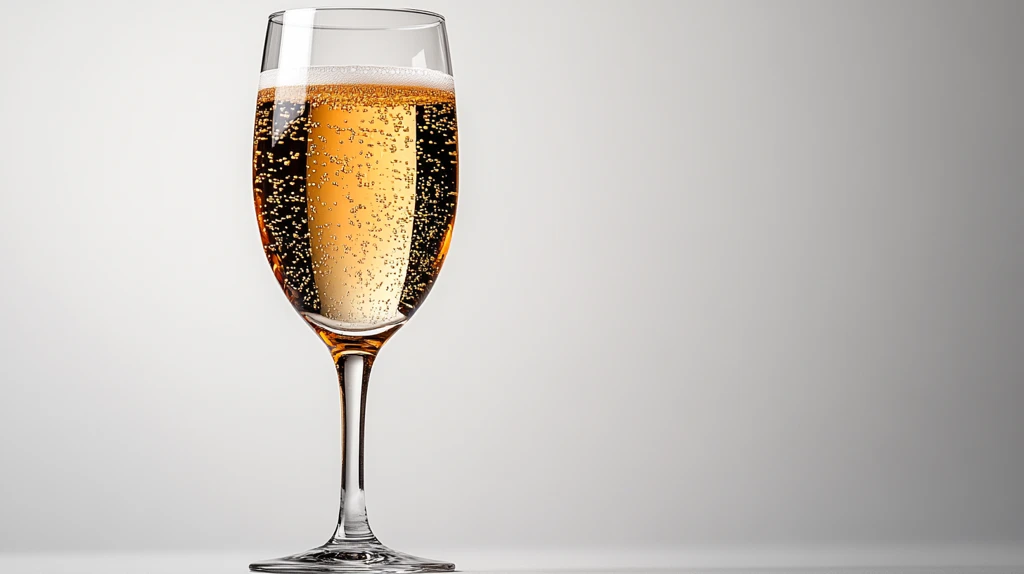 香槟杯剪影