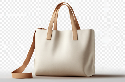 白色空白手提袋模板