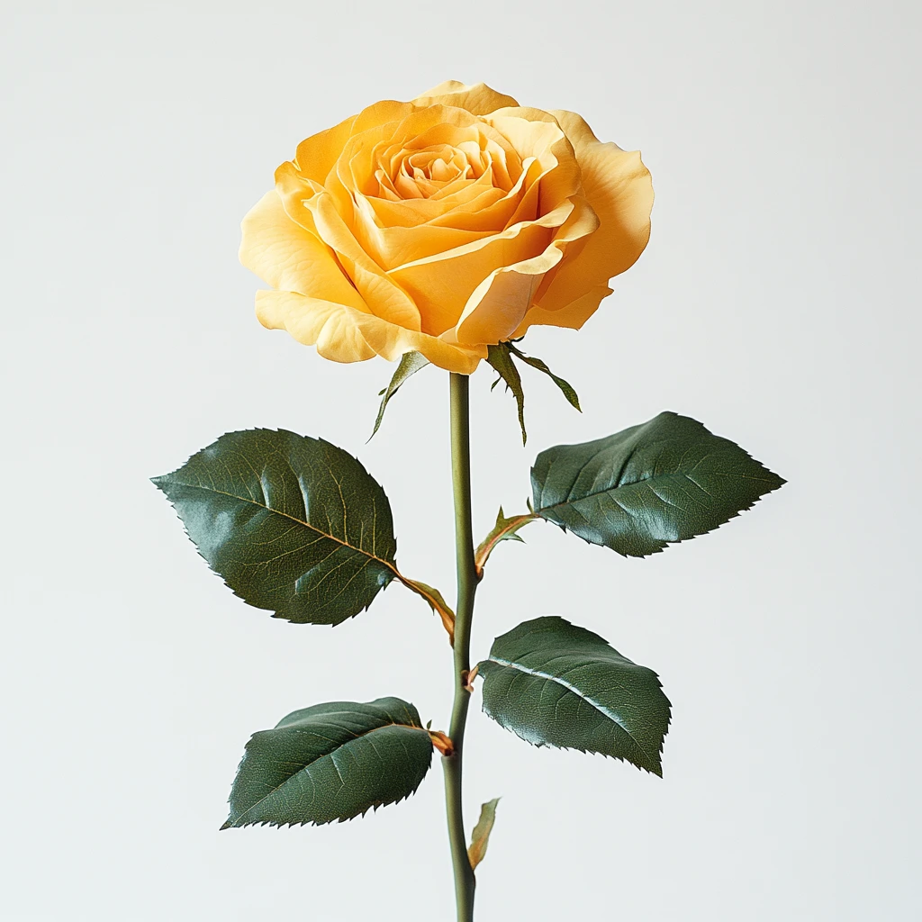长茎黄玫瑰