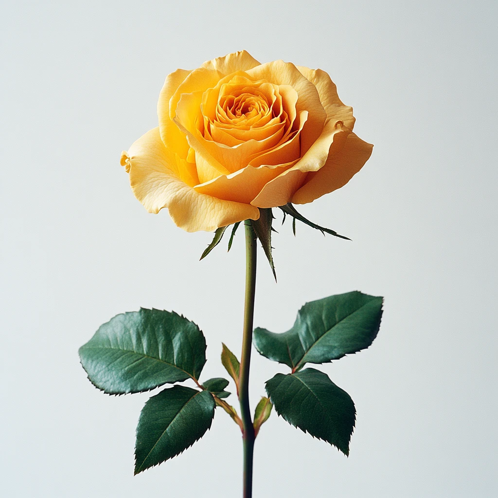长茎黄玫瑰
