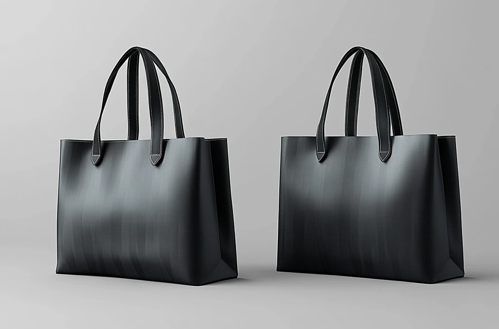 黑色手提袋模板