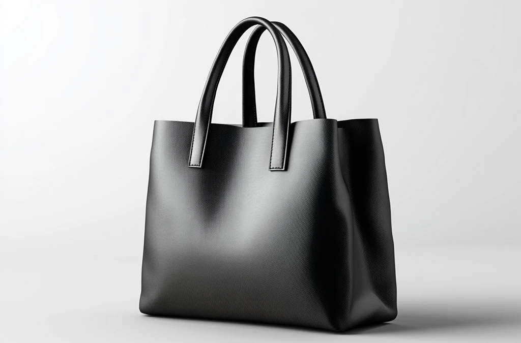 黑色手提袋模板