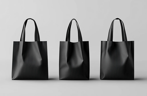 黑色手提袋模板