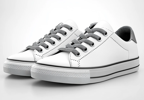 白色低帮运动鞋
