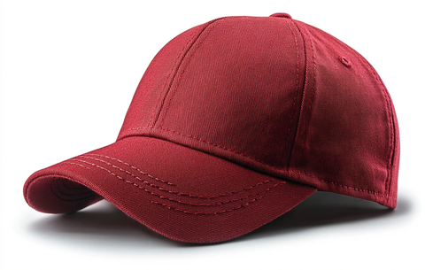 红色棒球帽