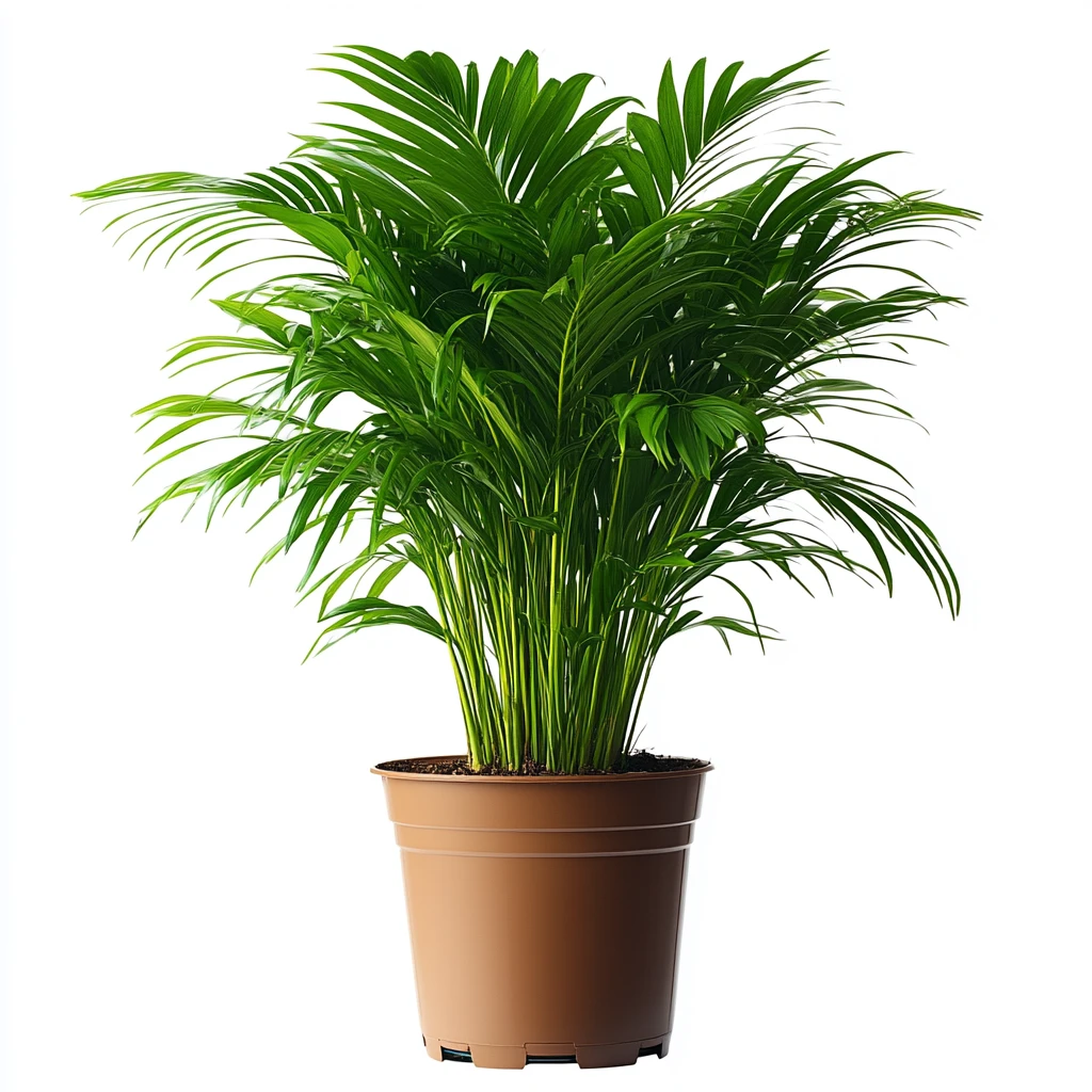 棕榈植物盆栽透明背景