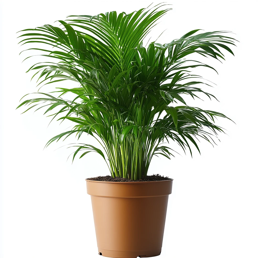 棕榈植物盆栽透明背景