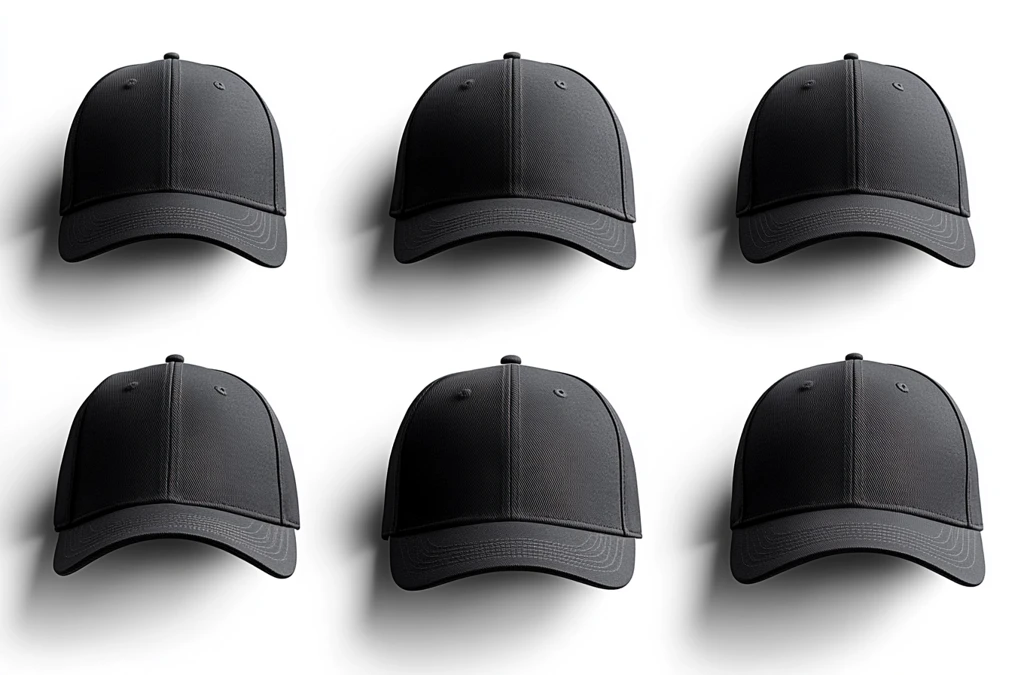 黑色棒球帽多角度展示