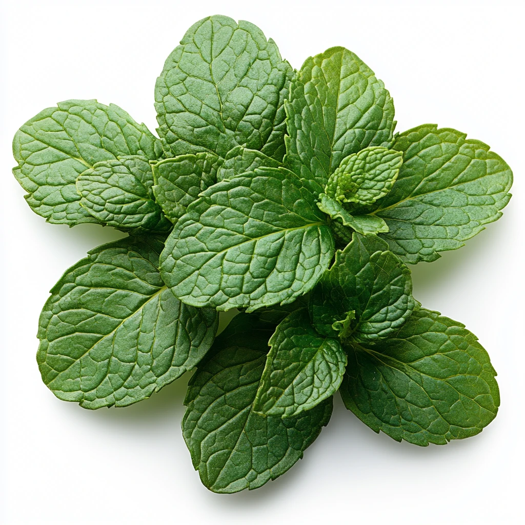 薄荷叶透明背景