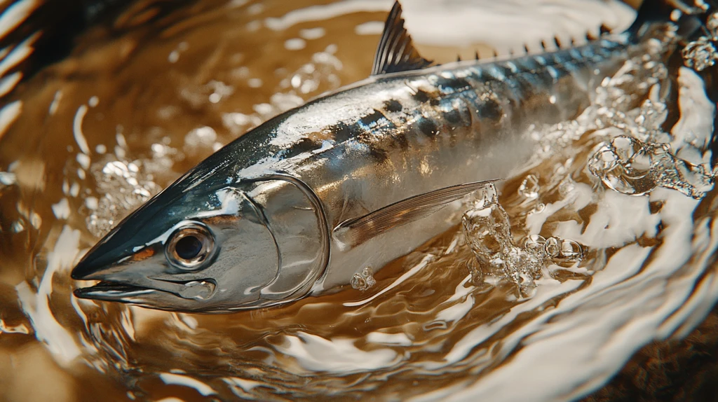 活体蓝身金目鲔鱼