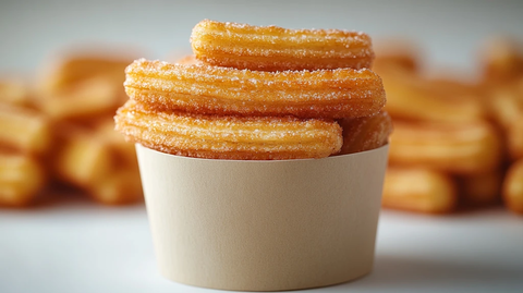 纸杯装意大利传统油条