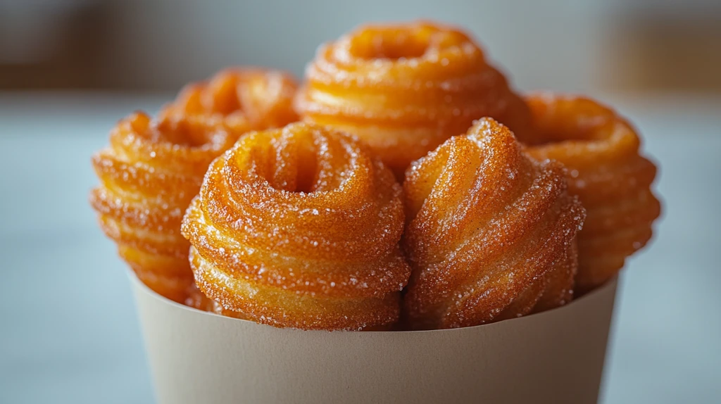 纸杯装意大利传统油条