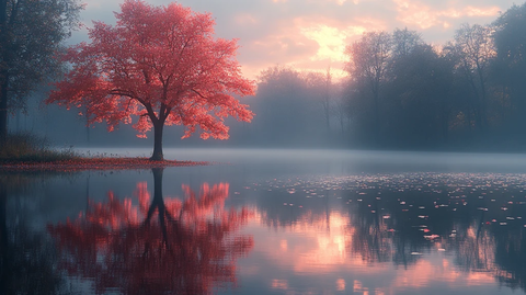 自然色彩中的宁静