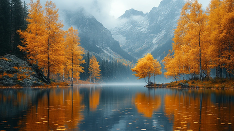 自然色彩中的宁静