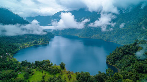 纳伊祭坛湖俯瞰