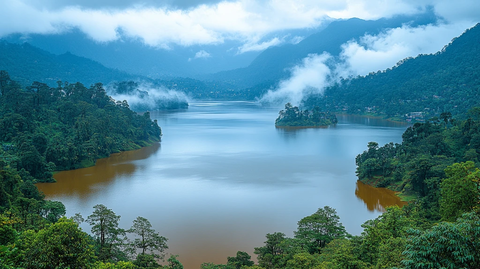 纳伊祭坛湖俯瞰