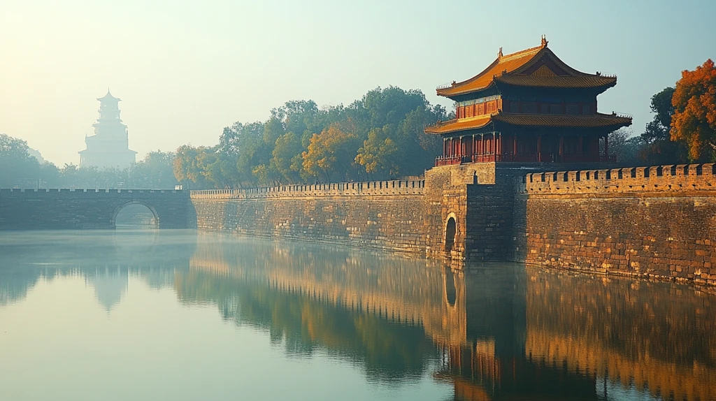 古城墙与护城河