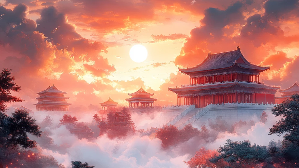 中国传统建筑故宫的精美一角