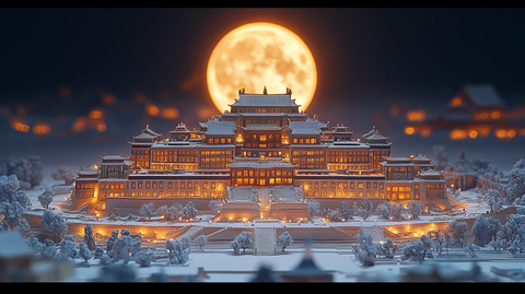 梦幻布达拉宫模型